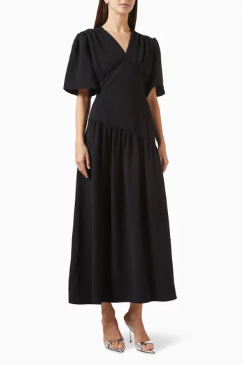 Drop-waist Maxi Dress