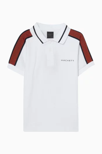 Colour-block Polo Shirt