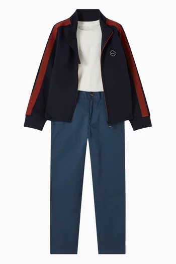 بنطال شينو كلاسيكي بقصة فضفاضة