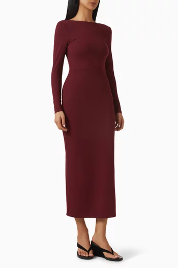 365 Cupro Plunge Dress