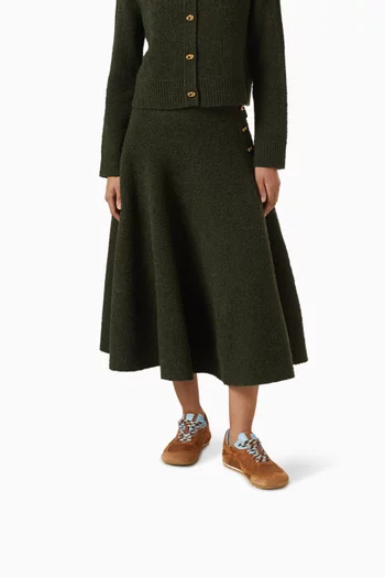 Orbit Flash Sneakers in Suede & Nylon