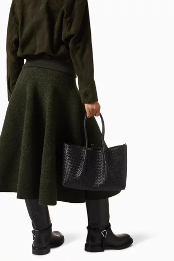 حقيبة يد بيناكوتيكا بوجهين جلد مجدول