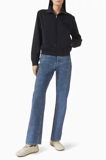 Bonded Blouson Jacket in Tech Wool