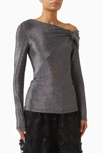 بلوزة ياستارلا بكتف مكشوف