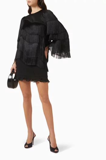 Yaspella Fringe Top