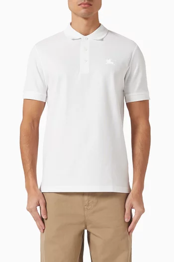 Slim Fit Polo Shirt in Cotton