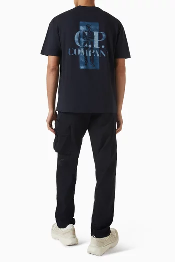 30/1 Jersey Comfort Logo T-shirt in Cotton