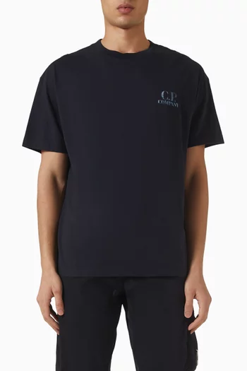 30/1 Jersey Comfort Logo T-shirt in Cotton