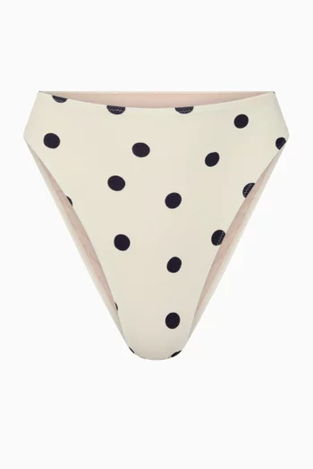 قطعة بيكيني سفلية بالوما بخصر مرتفع