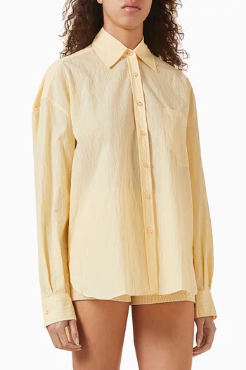 Remi Oversized Shirt in Cotton Blend