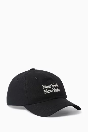 New York New York Cap in Organic Cotton