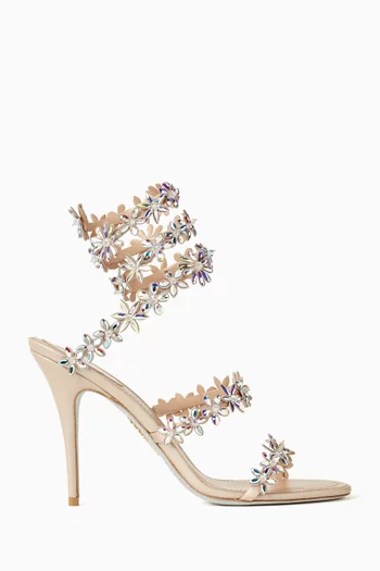 Eden Cleo 105 Sandals in Satin