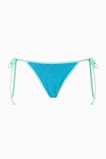 Contrast Anisha Bikini Briefs in The Authentic Crinkle™