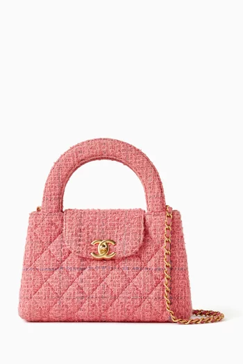 Small Kelly Shopper Bag in Tweed