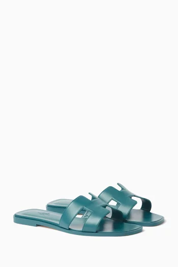 Unused Oran Sandals in Calfskin Leather, EU 40