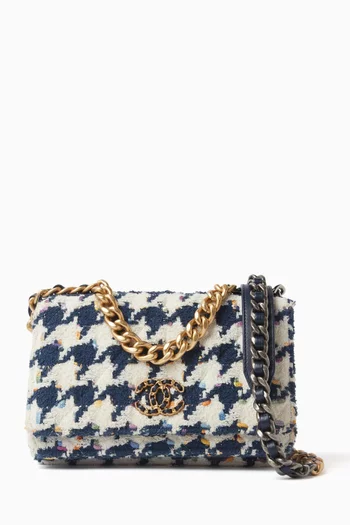 19 Wallet On Chain in Quilted Tweed