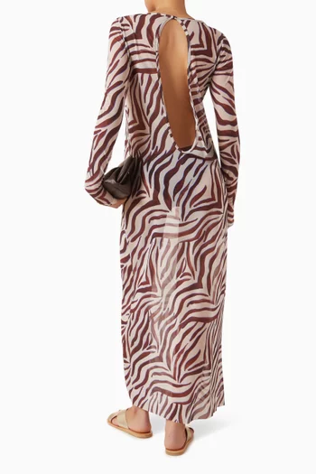 Gisele Sheer Midi Dress