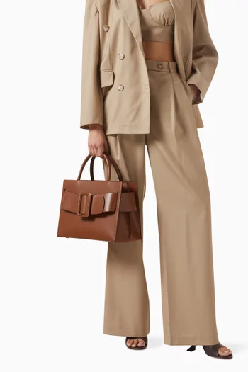 Bobby 32 Tote Bag in Calfskin Leather