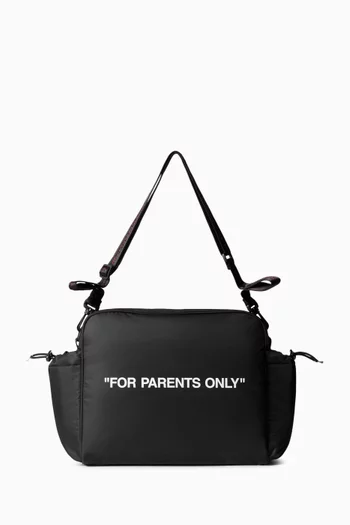 "For Parents Only" Changing Bag in Nylon