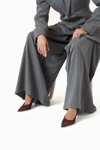 Love 85 Pumps in Degradé Crystal Mesh