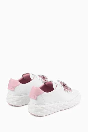 Diamond Light Maxi/F Sneakers in Leather