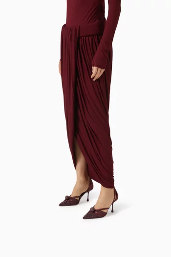 حذاء كلاسيك ساراي دورساي بكعب 80 مم