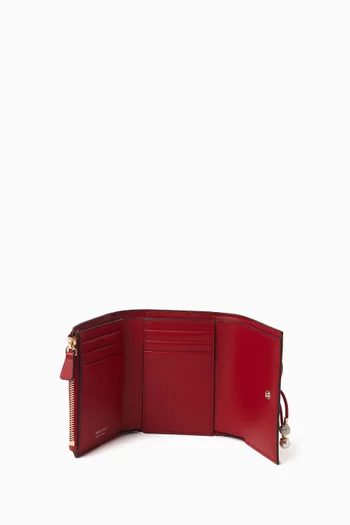 Marinda Compact Wallet in Leather