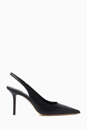 Love 85 Slingback Pumps in Calf Leather