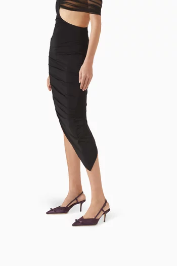 حذاء كلاسيك أفيا بسير خلفي وكعب 65 مم تول وستان