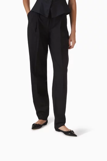 Love Flat Pumps in Mesh & Leather