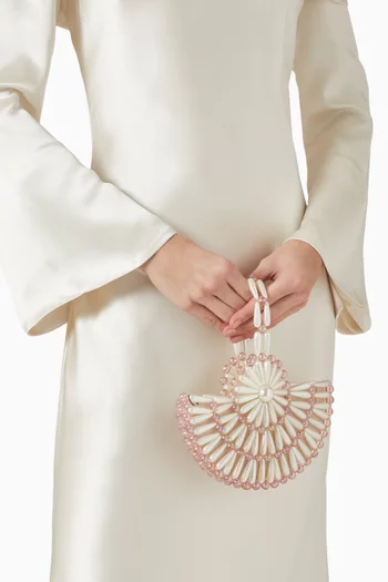 حقيبة سيلين صغيرة بيد علوية ستان وخرز