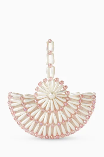 حقيبة سيلين صغيرة بيد علوية ستان وخرز