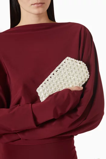 Lizzie Clutch in Beads