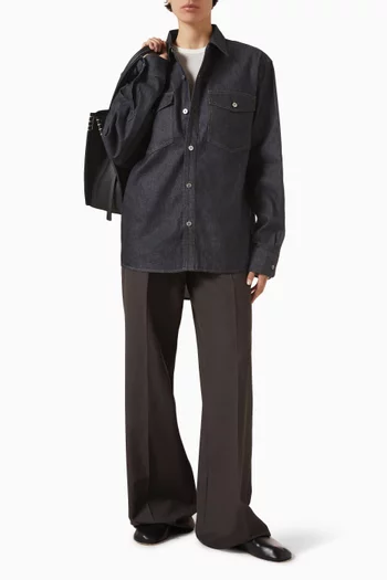 Oversized Shirt in Denim