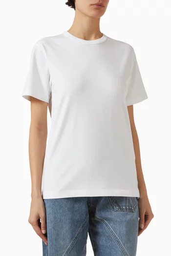 Embroidered Anchor T-shirt in Cotton