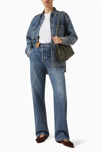 Twisted Workwear Jeans in Denim