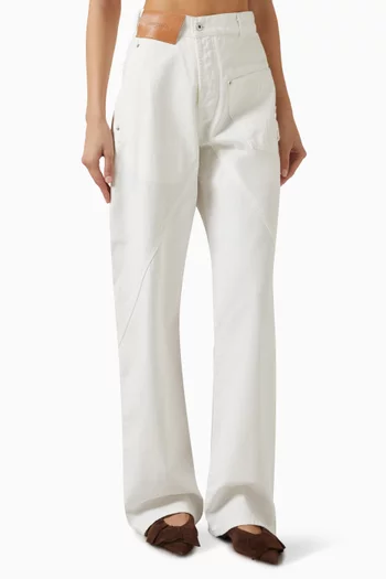 Twisted Workwear Jeans in Denim