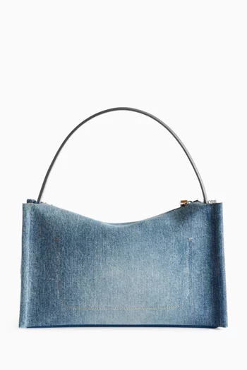 Loafer Bag in Denim