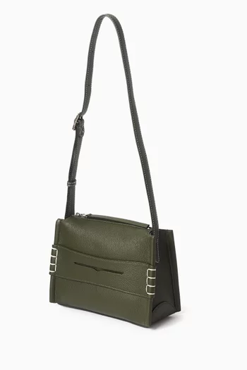 Small Messenger Loafer Bag in Deer Leather