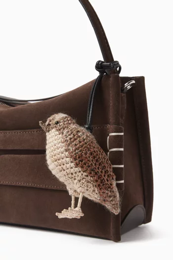 Hand Crochet Wren Bag Charm
