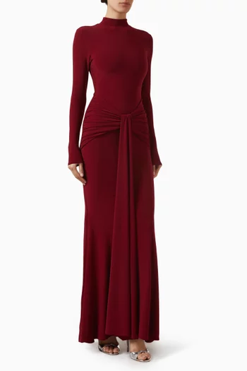 فستان بييترا بعقدة جيرسيه