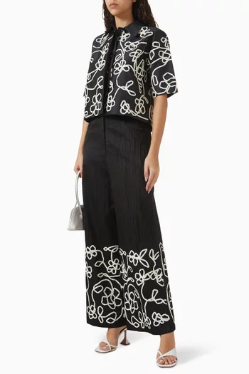 قميص جوليا مطرز