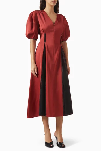 فستان سيام فيسكوز وكتان