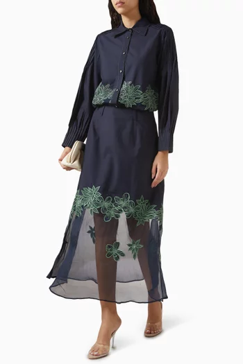 قميص ليورا مزيج أورجانزا