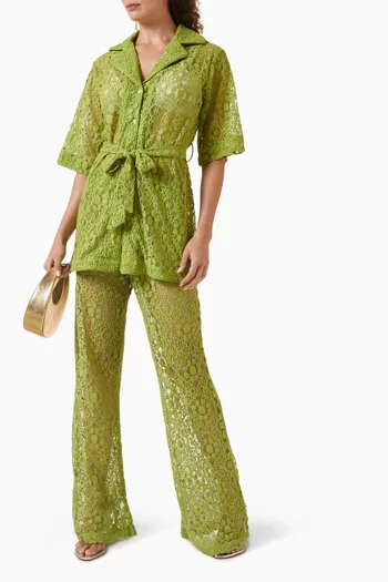 بنطال إيلي دانتيل