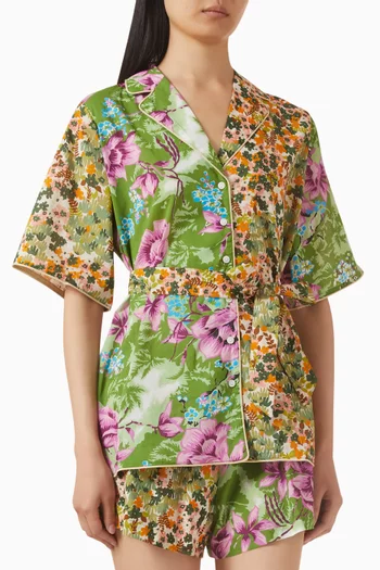 Ivy Pyjama Shirt in Cotton