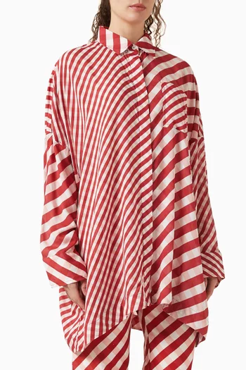 Gingham Check Shirt in Modal