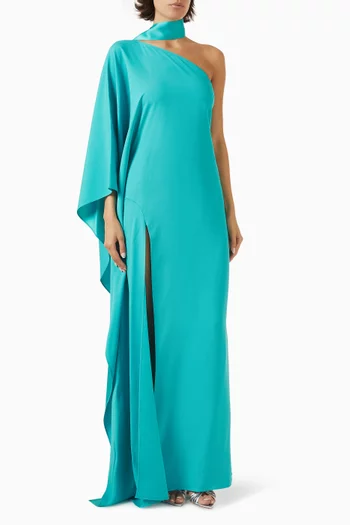 evening kaftan dress Elegant Embroidered Modest Maxi Dress – Luxury Kaftan Style Evening & –  FineLook main image 0