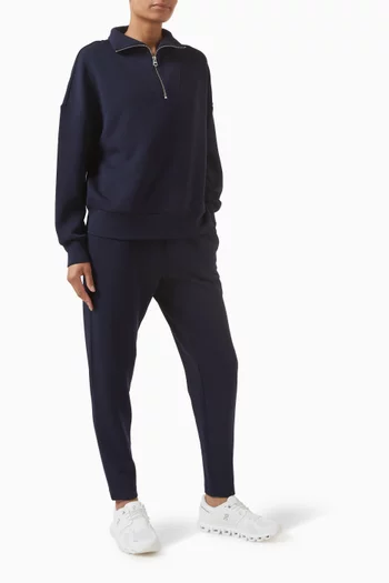 بنطال رياضي بقصة ساق ضيقة وحياكة داخلية بطول 27.5 بوصة قماش دابل سوفت