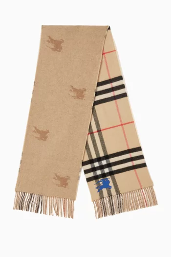 وشاح بشرّابات كشمير